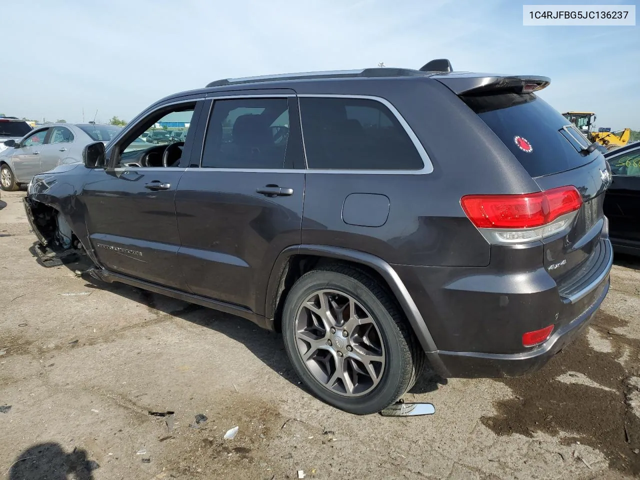 2018 Jeep Grand Cherokee Limited VIN: 1C4RJFBG5JC136237 Lot: 56314124