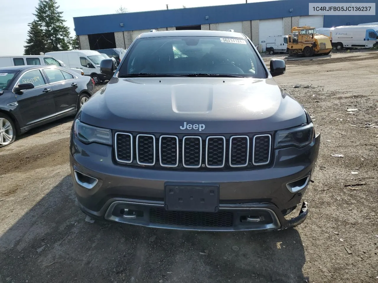 1C4RJFBG5JC136237 2018 Jeep Grand Cherokee Limited