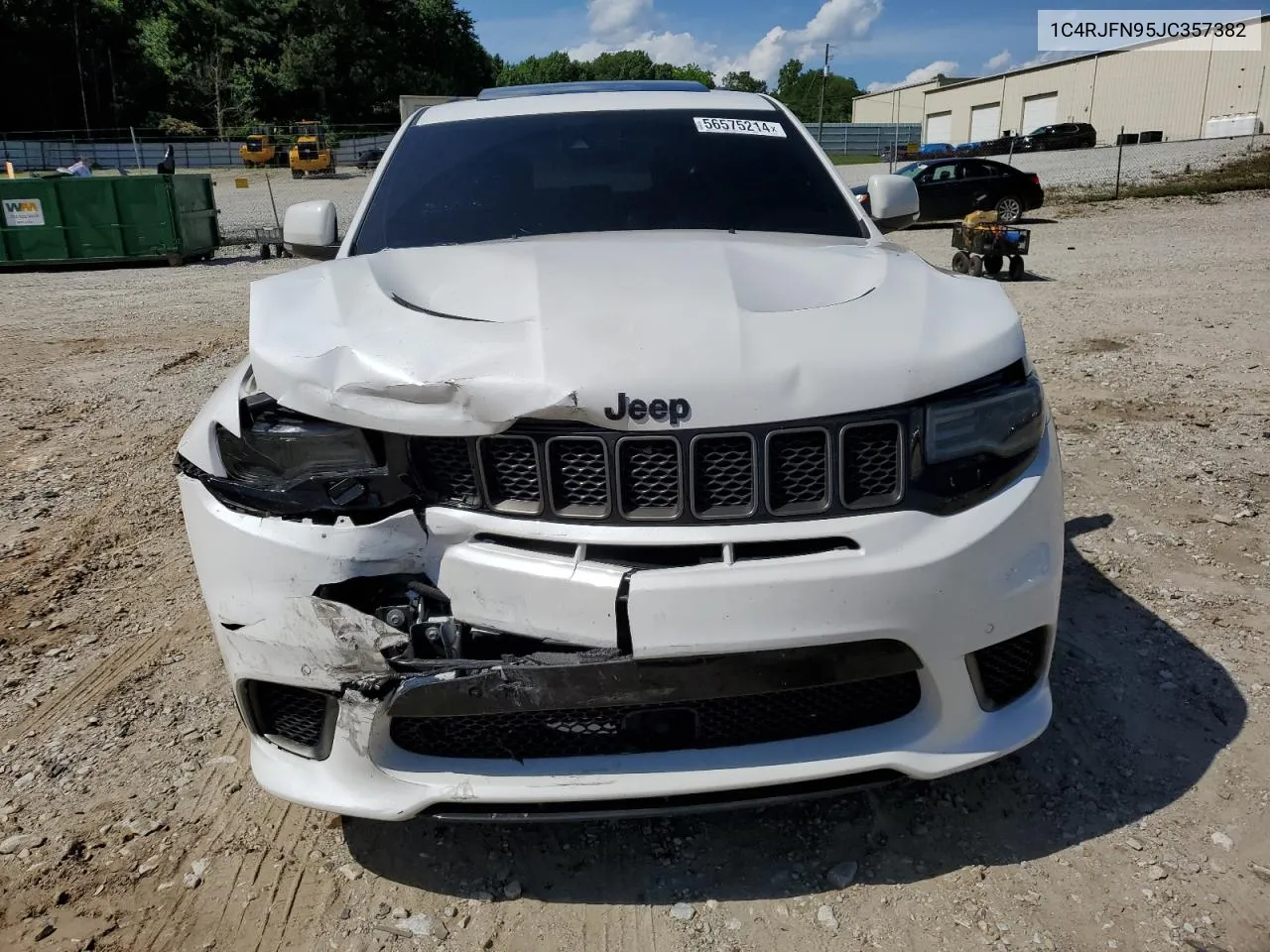 1C4RJFN95JC357382 2018 Jeep Grand Cherokee Trackhawk