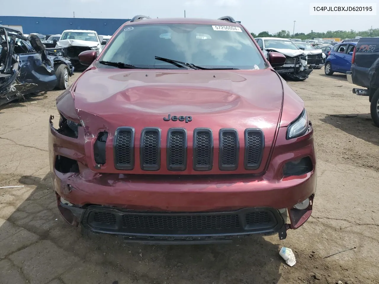 1C4PJLCBXJD620195 2018 Jeep Cherokee Latitude