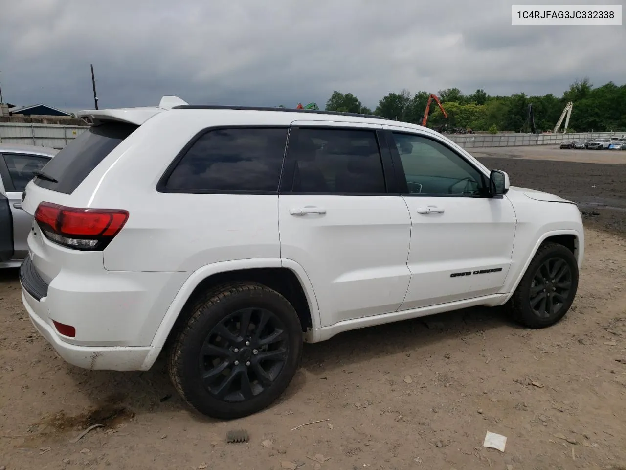 2018 Jeep Grand Cherokee Laredo VIN: 1C4RJFAG3JC332338 Lot: 57401494