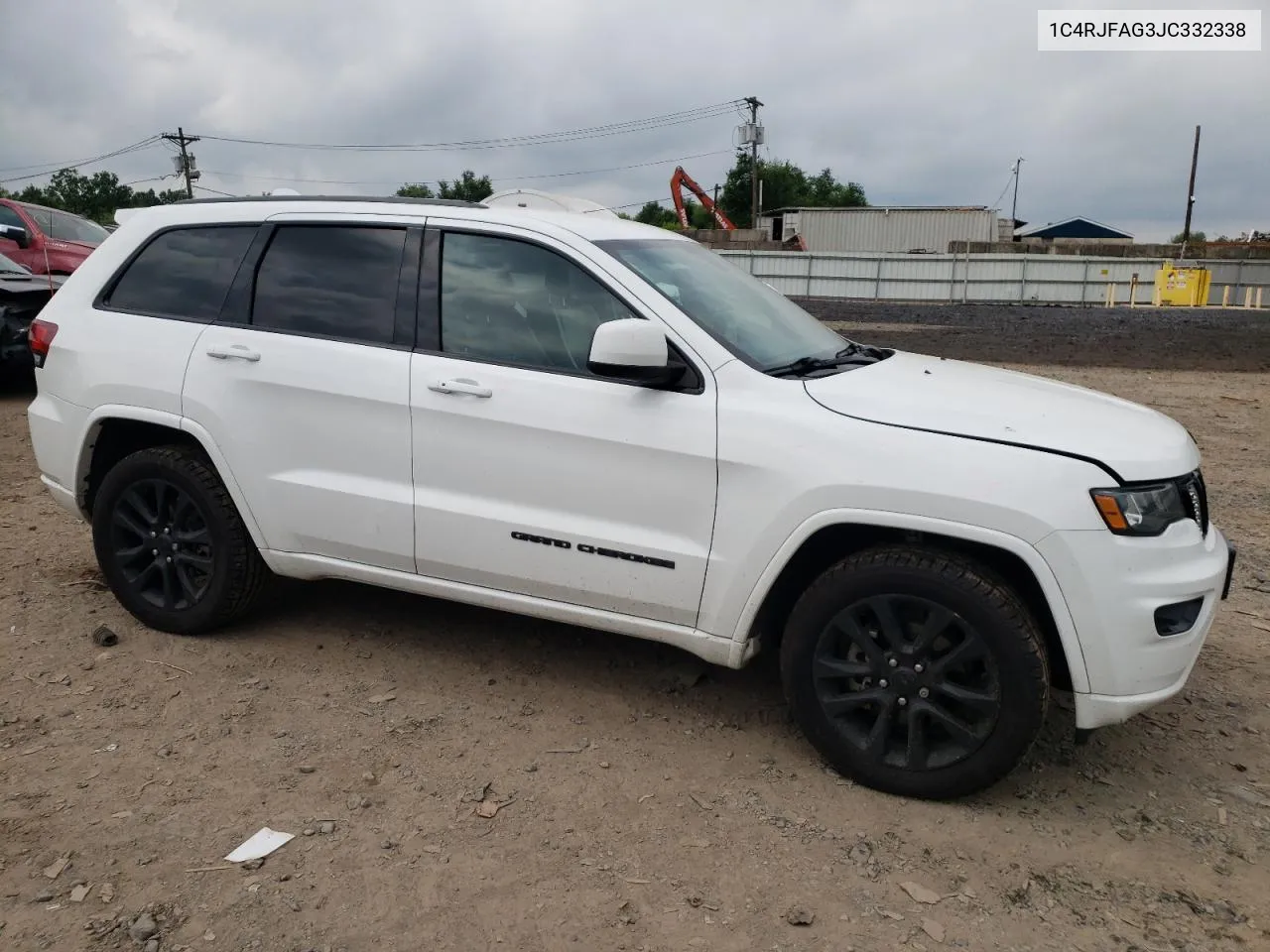 2018 Jeep Grand Cherokee Laredo VIN: 1C4RJFAG3JC332338 Lot: 57401494