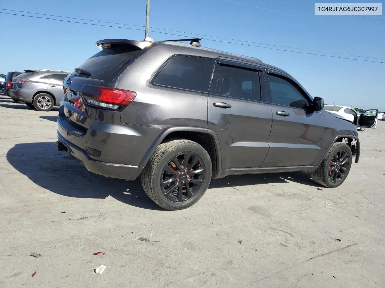 2018 Jeep Grand Cherokee Laredo VIN: 1C4RJFAG6JC307997 Lot: 58093714