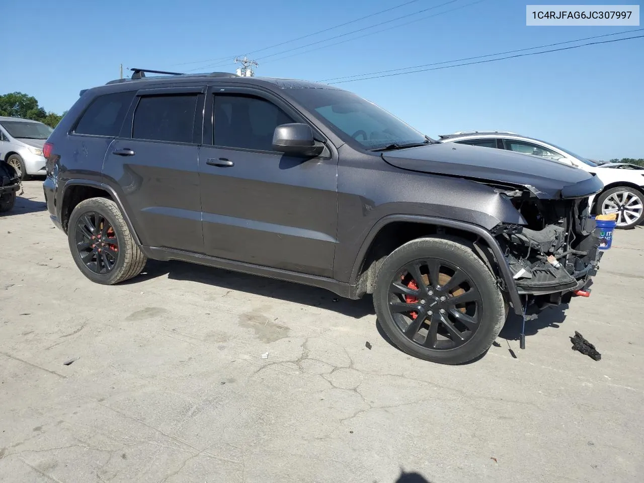 2018 Jeep Grand Cherokee Laredo VIN: 1C4RJFAG6JC307997 Lot: 58093714