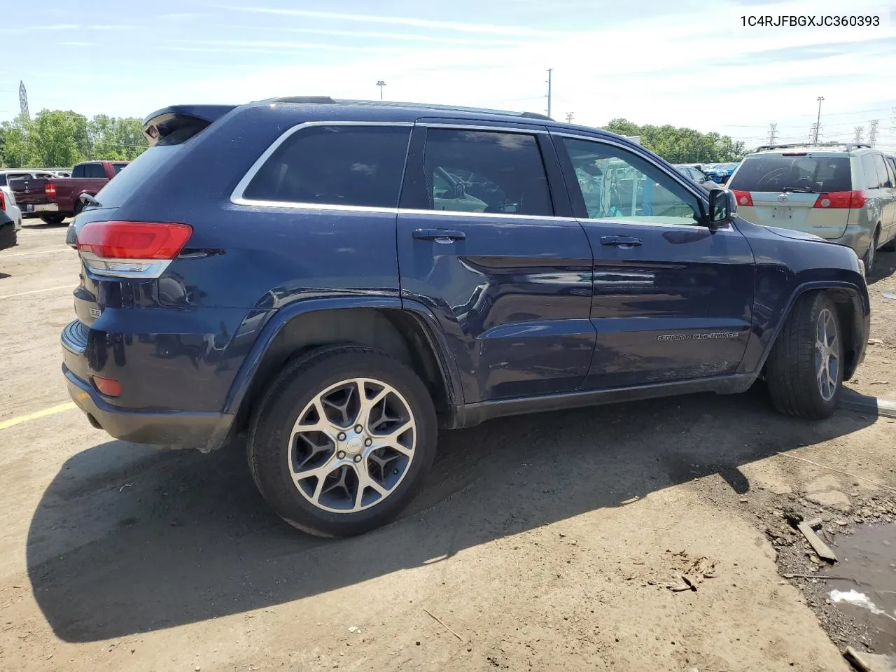 2018 Jeep Grand Cherokee Limited VIN: 1C4RJFBGXJC360393 Lot: 58224364