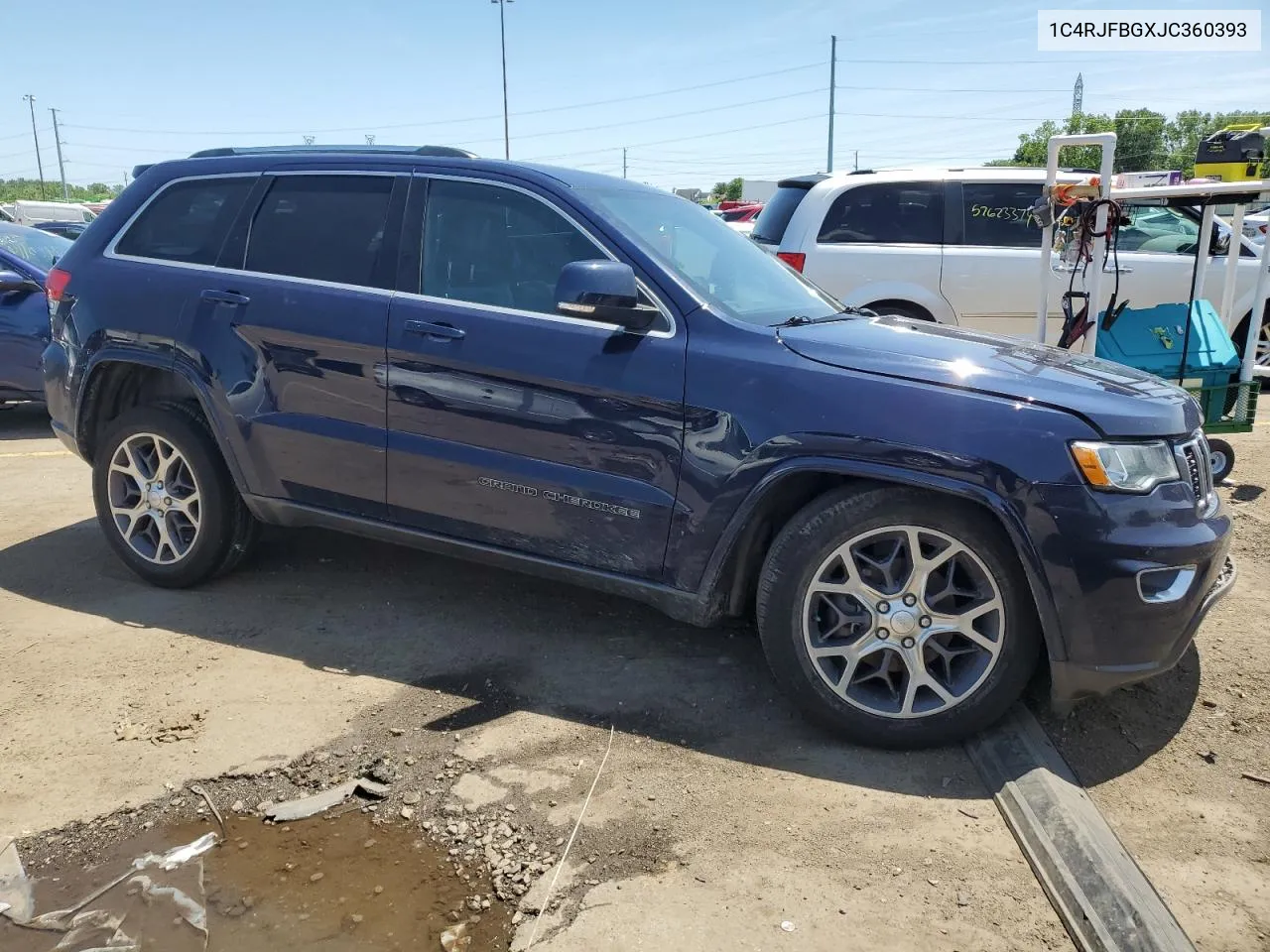 2018 Jeep Grand Cherokee Limited VIN: 1C4RJFBGXJC360393 Lot: 58224364