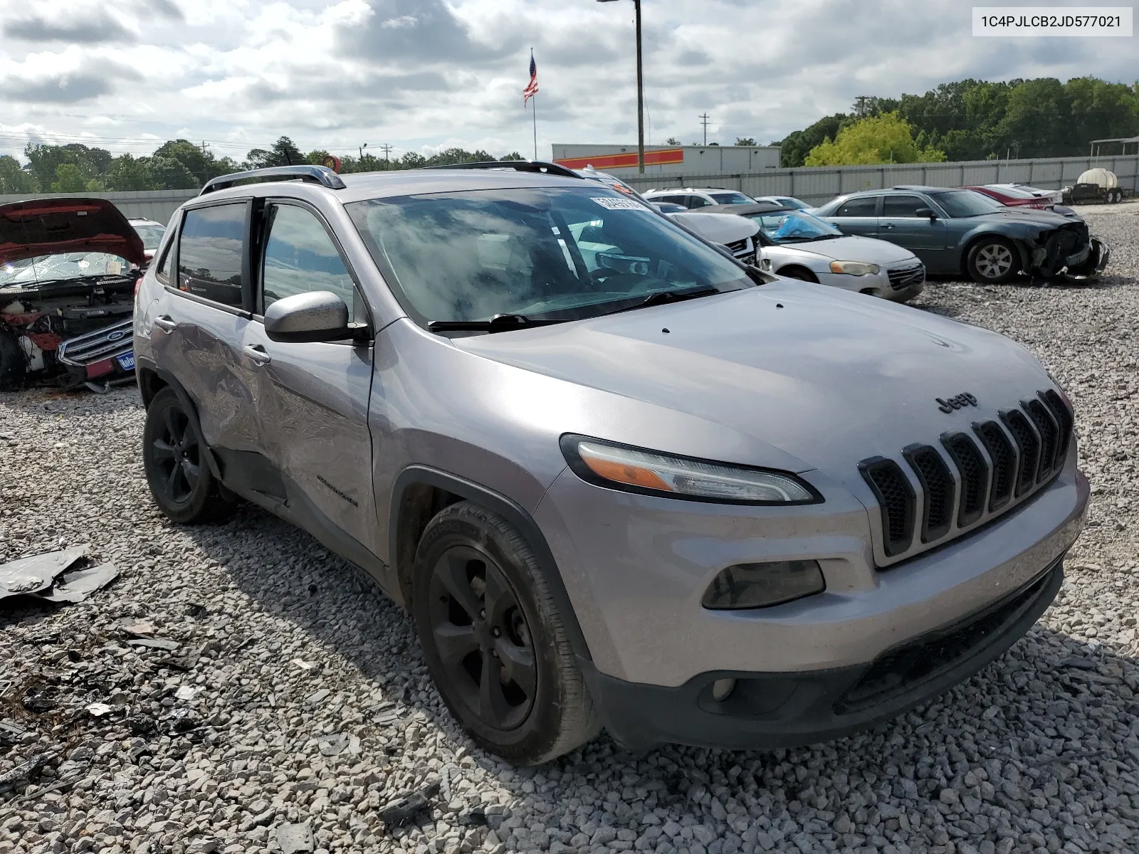 2018 Jeep Cherokee Latitude VIN: 1C4PJLCB2JD577021 Lot: 58499164