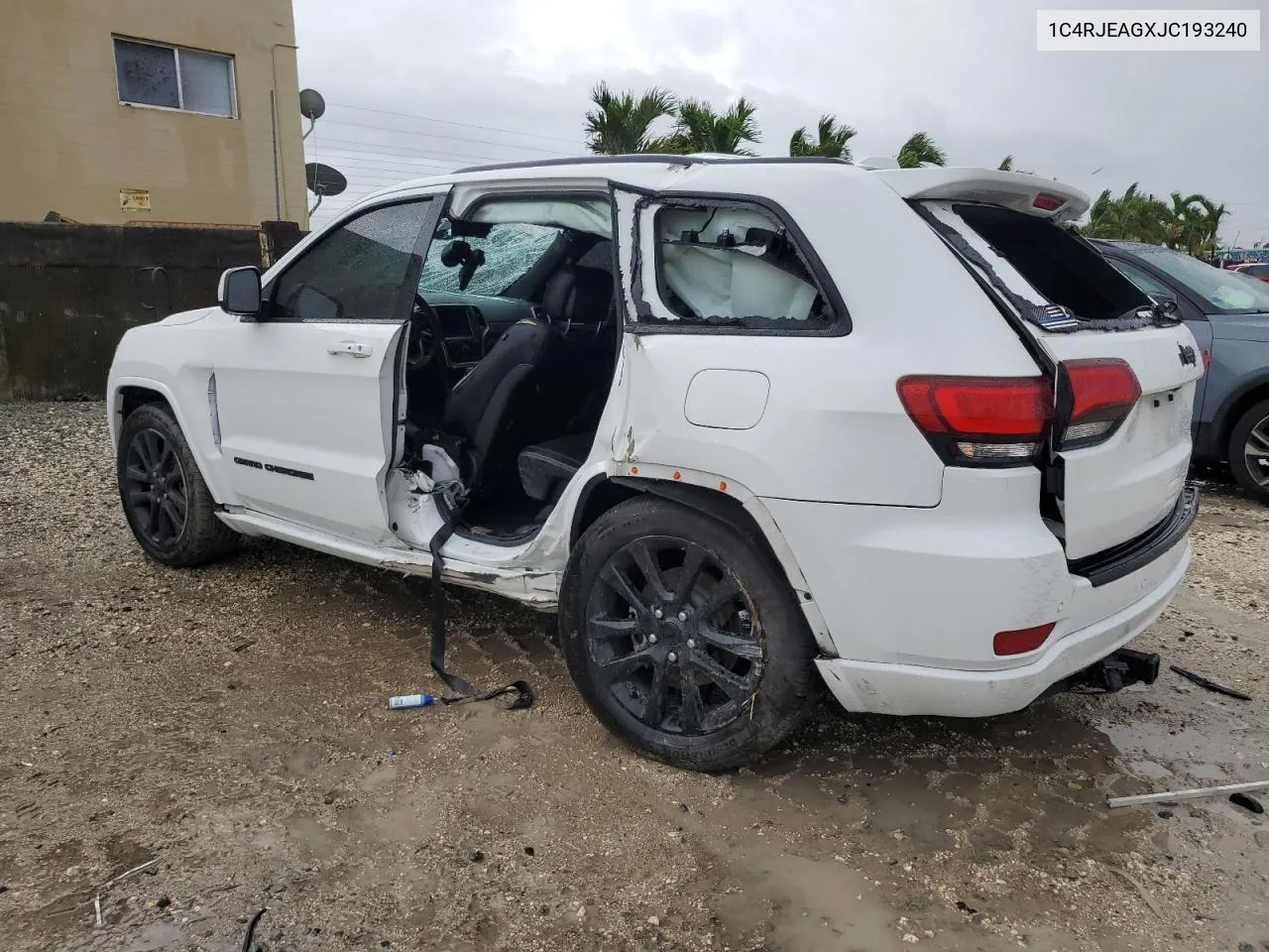 2018 Jeep Grand Cherokee Laredo VIN: 1C4RJEAGXJC193240 Lot: 58640424