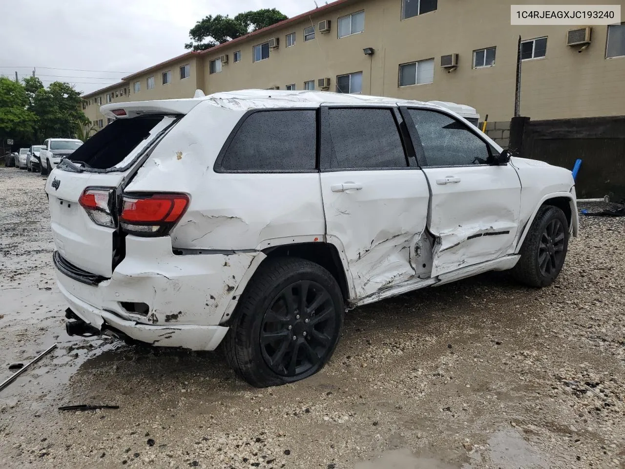 2018 Jeep Grand Cherokee Laredo VIN: 1C4RJEAGXJC193240 Lot: 58640424