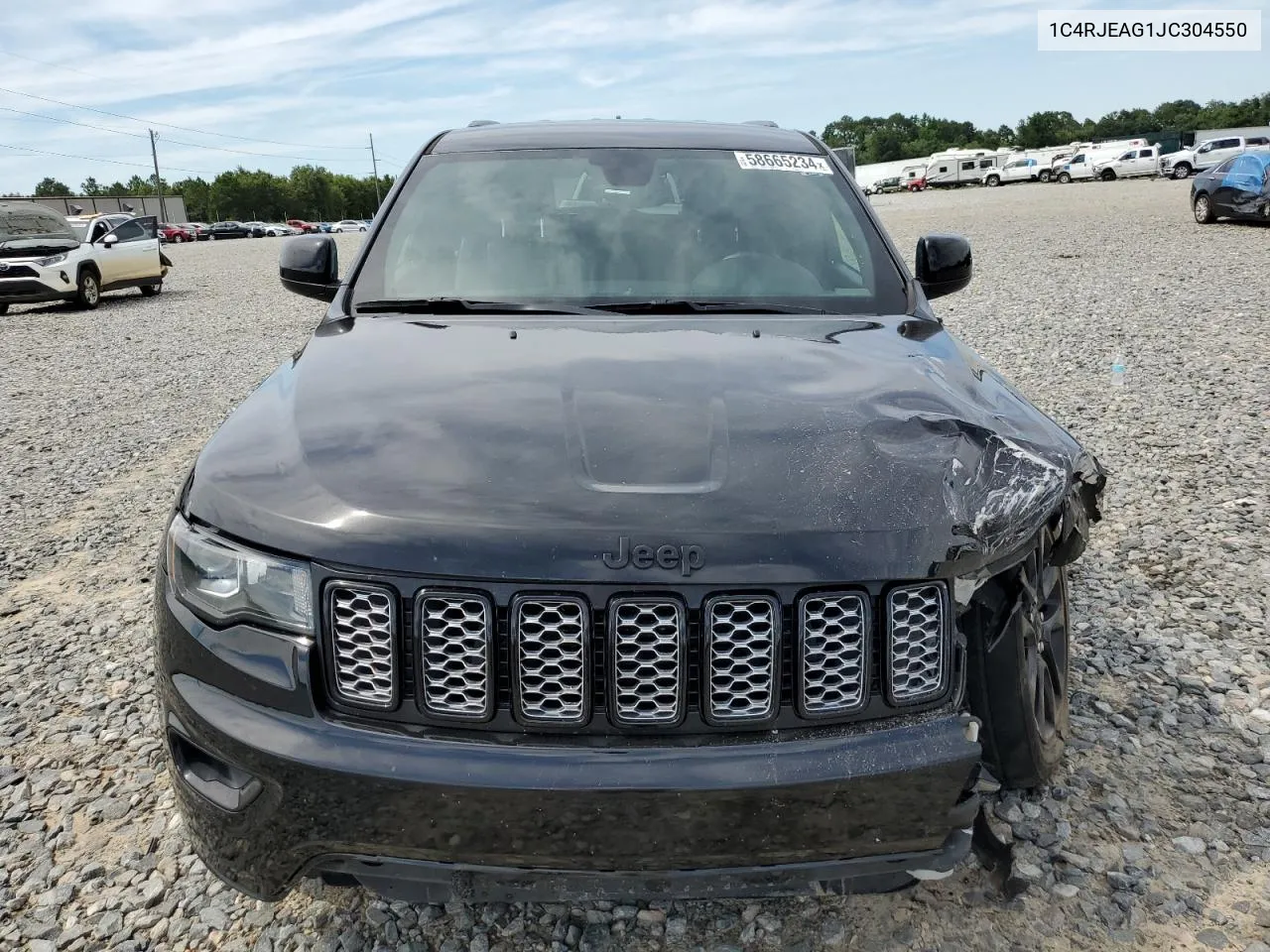 1C4RJEAG1JC304550 2018 Jeep Grand Cherokee Laredo