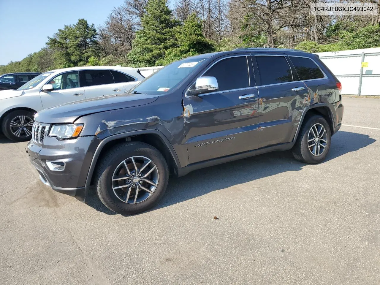 2018 Jeep Grand Cherokee Limited VIN: 1C4RJFBGXJC493042 Lot: 59014324