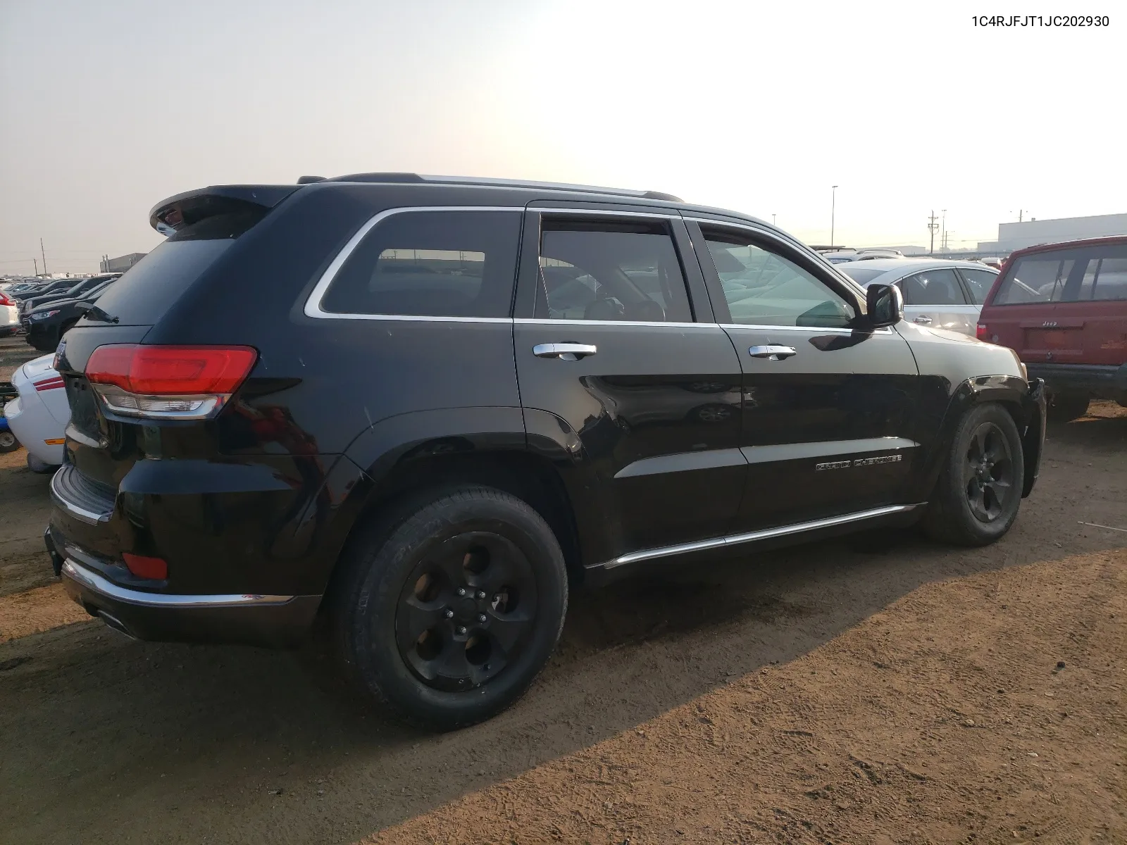 2018 Jeep Grand Cherokee Summit VIN: 1C4RJFJT1JC202930 Lot: 59410334