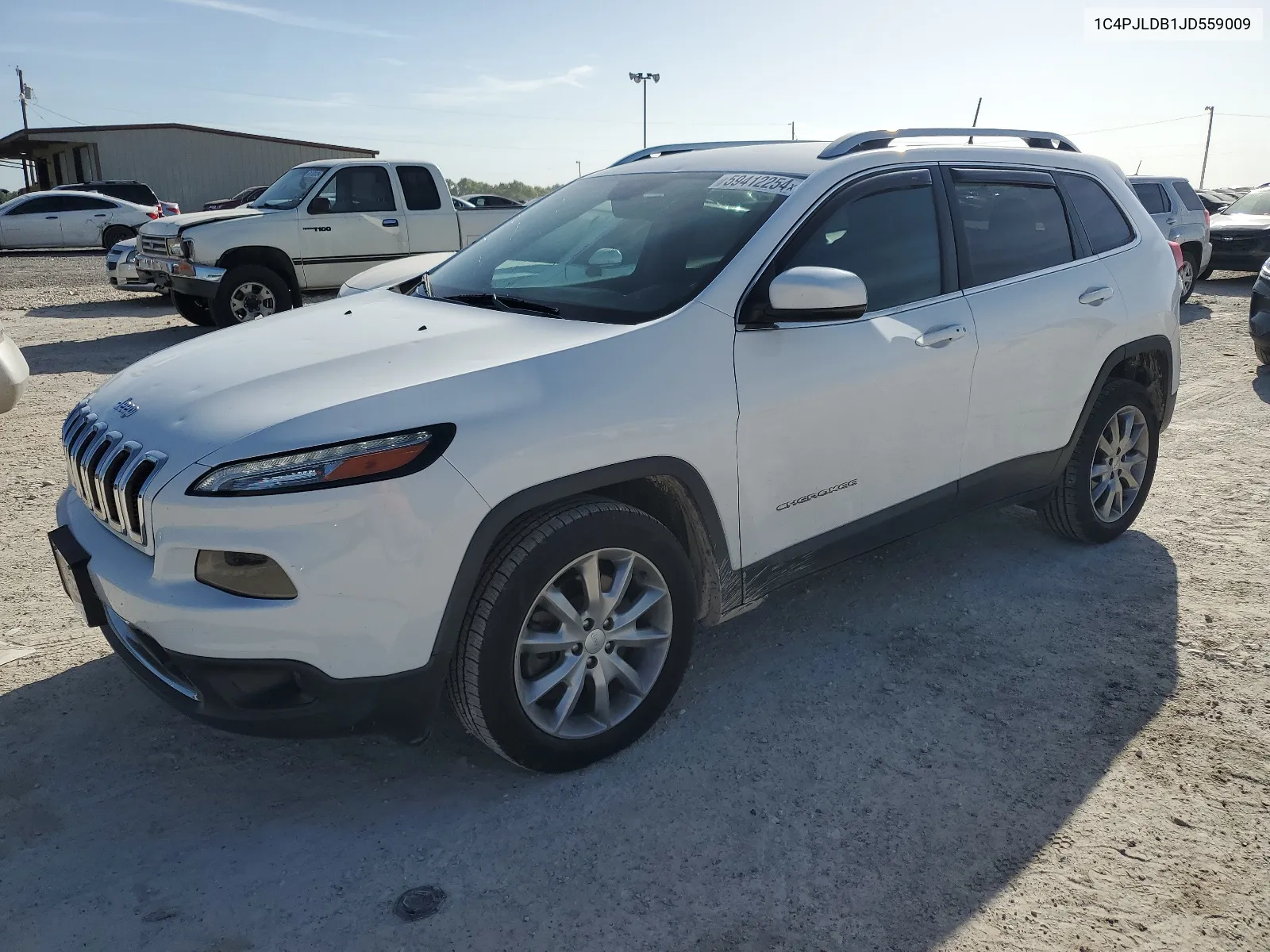 2018 Jeep Cherokee Limited VIN: 1C4PJLDB1JD559009 Lot: 59412254