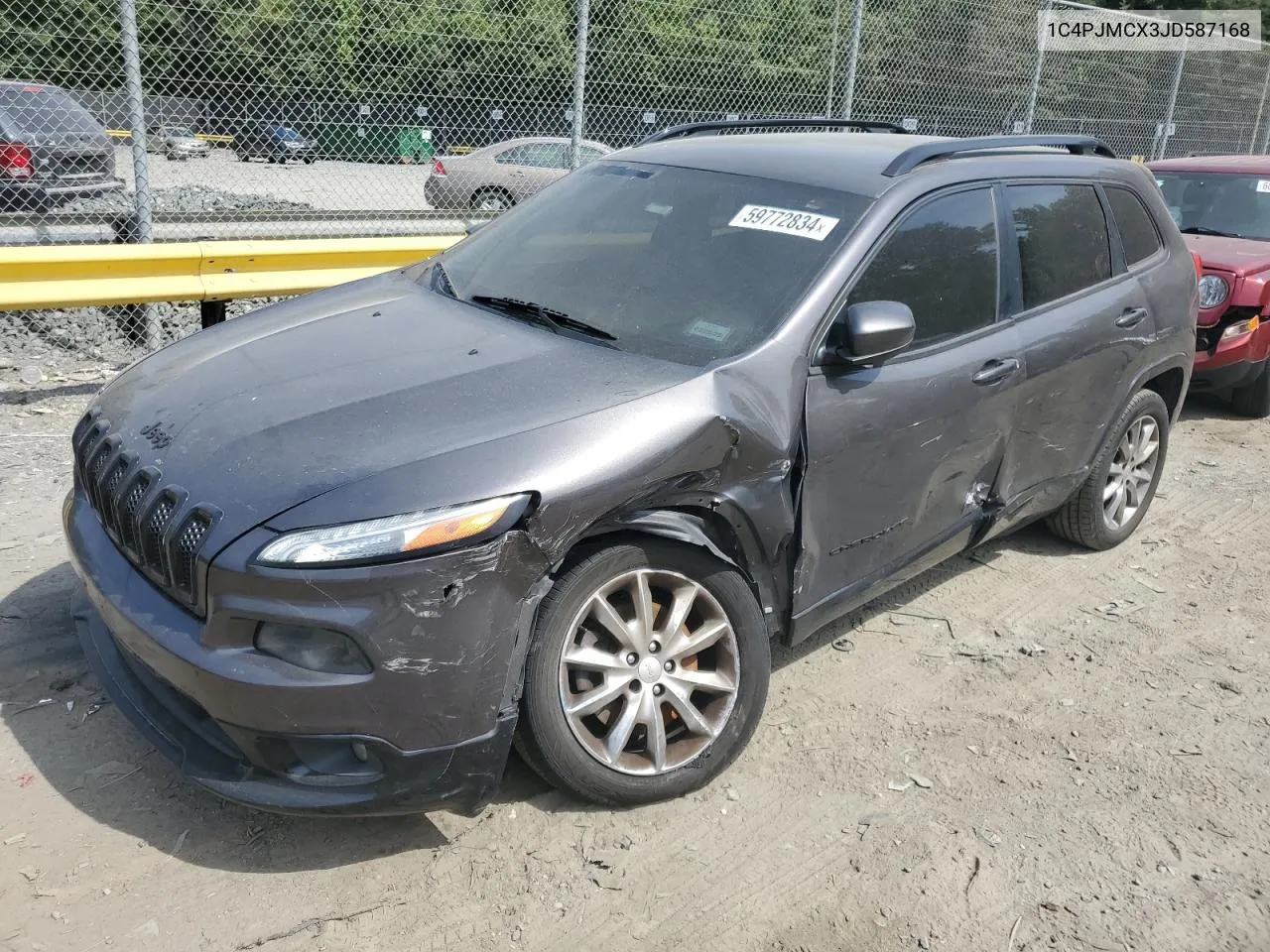 1C4PJMCX3JD587168 2018 Jeep Cherokee Latitude