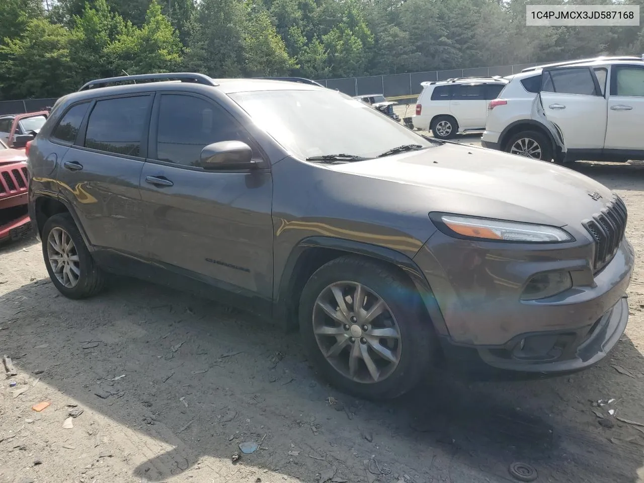 2018 Jeep Cherokee Latitude VIN: 1C4PJMCX3JD587168 Lot: 59772834