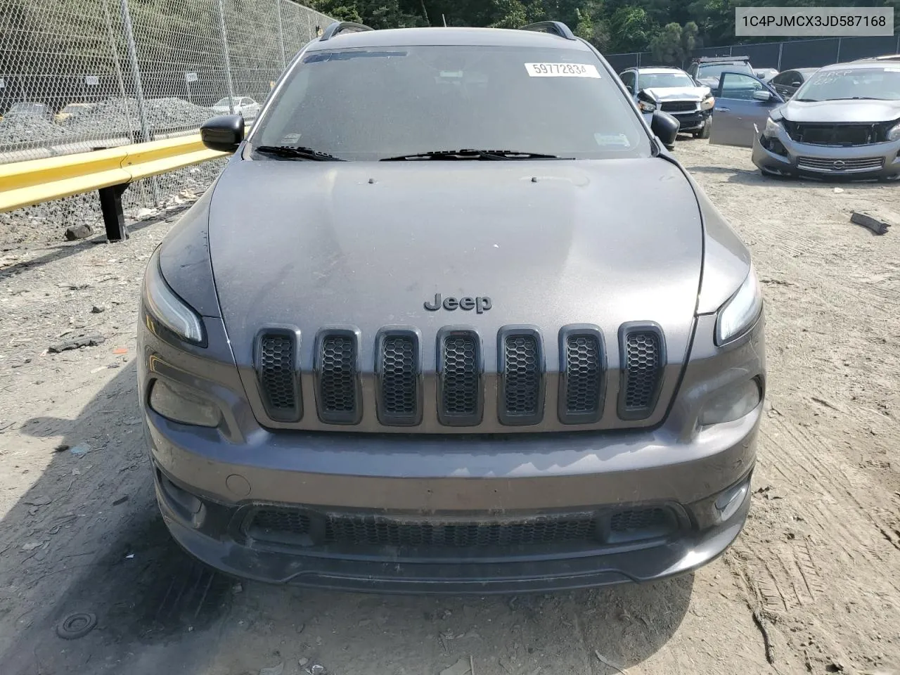 2018 Jeep Cherokee Latitude VIN: 1C4PJMCX3JD587168 Lot: 59772834