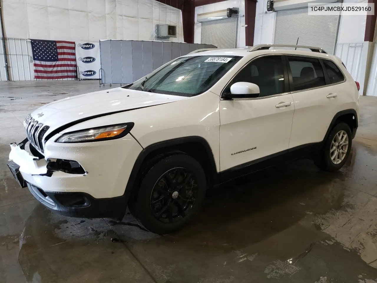 2018 Jeep Cherokee Latitude VIN: 1C4PJMCBXJD529160 Lot: 59878184