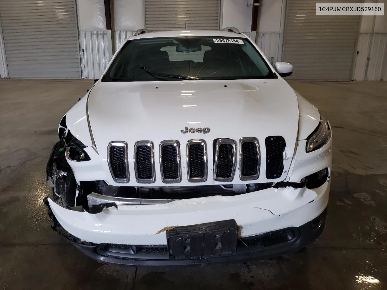 2018 Jeep Cherokee Latitude VIN: 1C4PJMCBXJD529160 Lot: 59878184