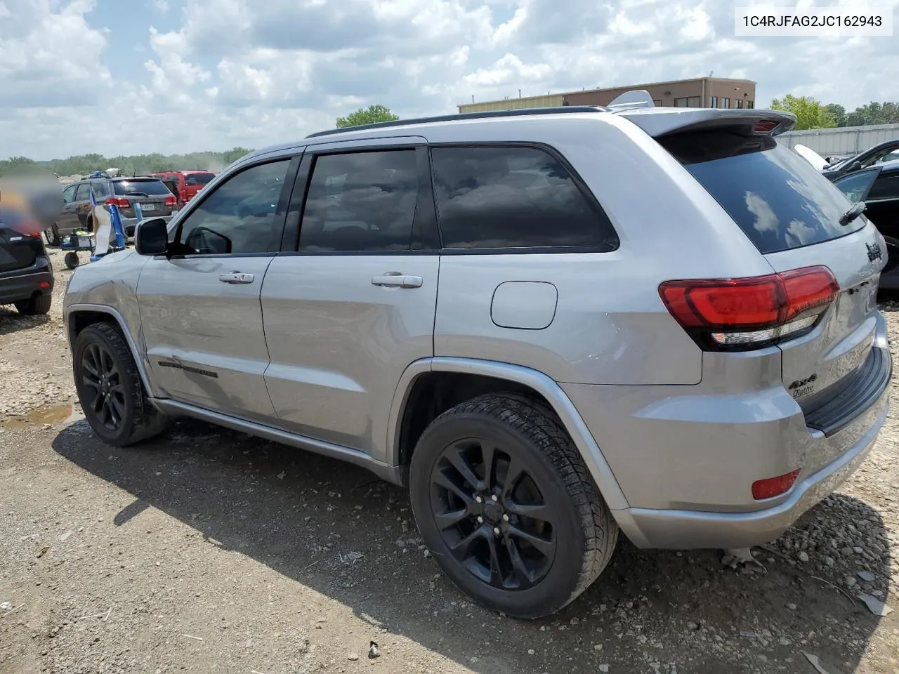 2018 Jeep Grand Cherokee Laredo VIN: 1C4RJFAG2JC162943 Lot: 59882974