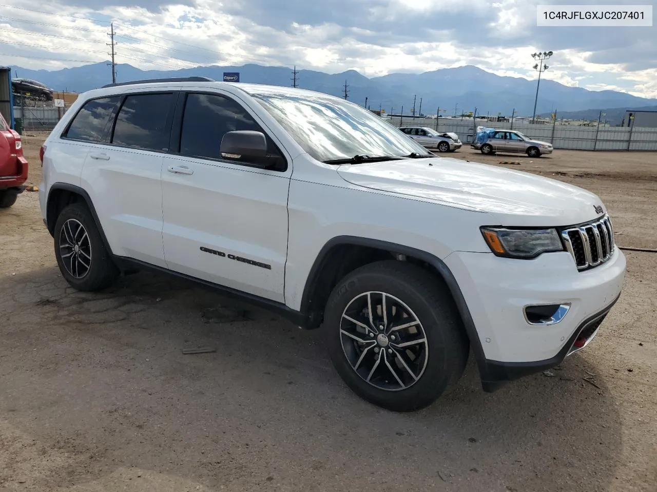 2018 Jeep Grand Cherokee Trailhawk VIN: 1C4RJFLGXJC207401 Lot: 60020364