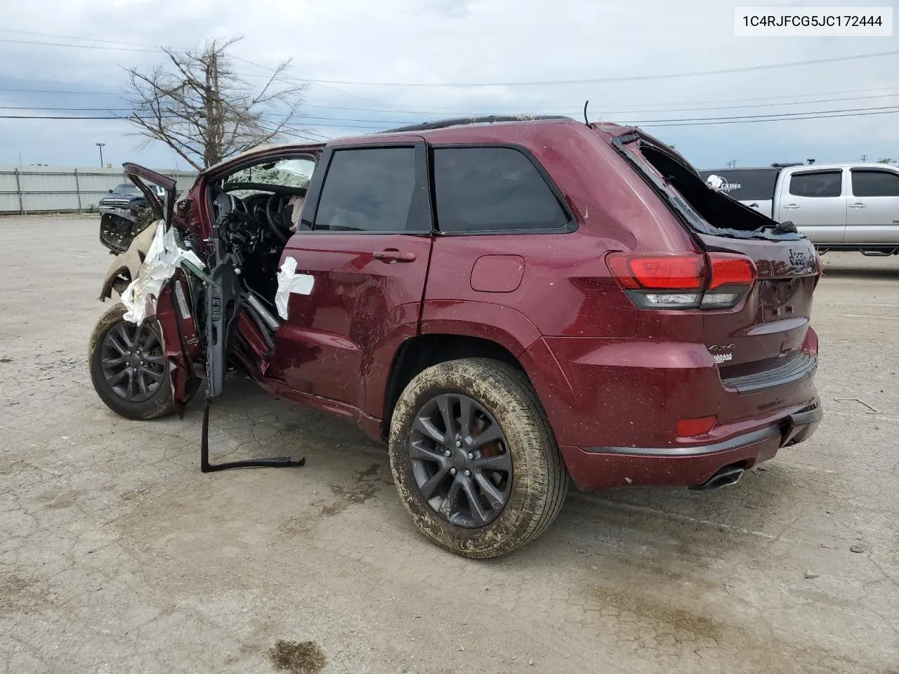 2018 Jeep Grand Cherokee Overland VIN: 1C4RJFCG5JC172444 Lot: 60415464