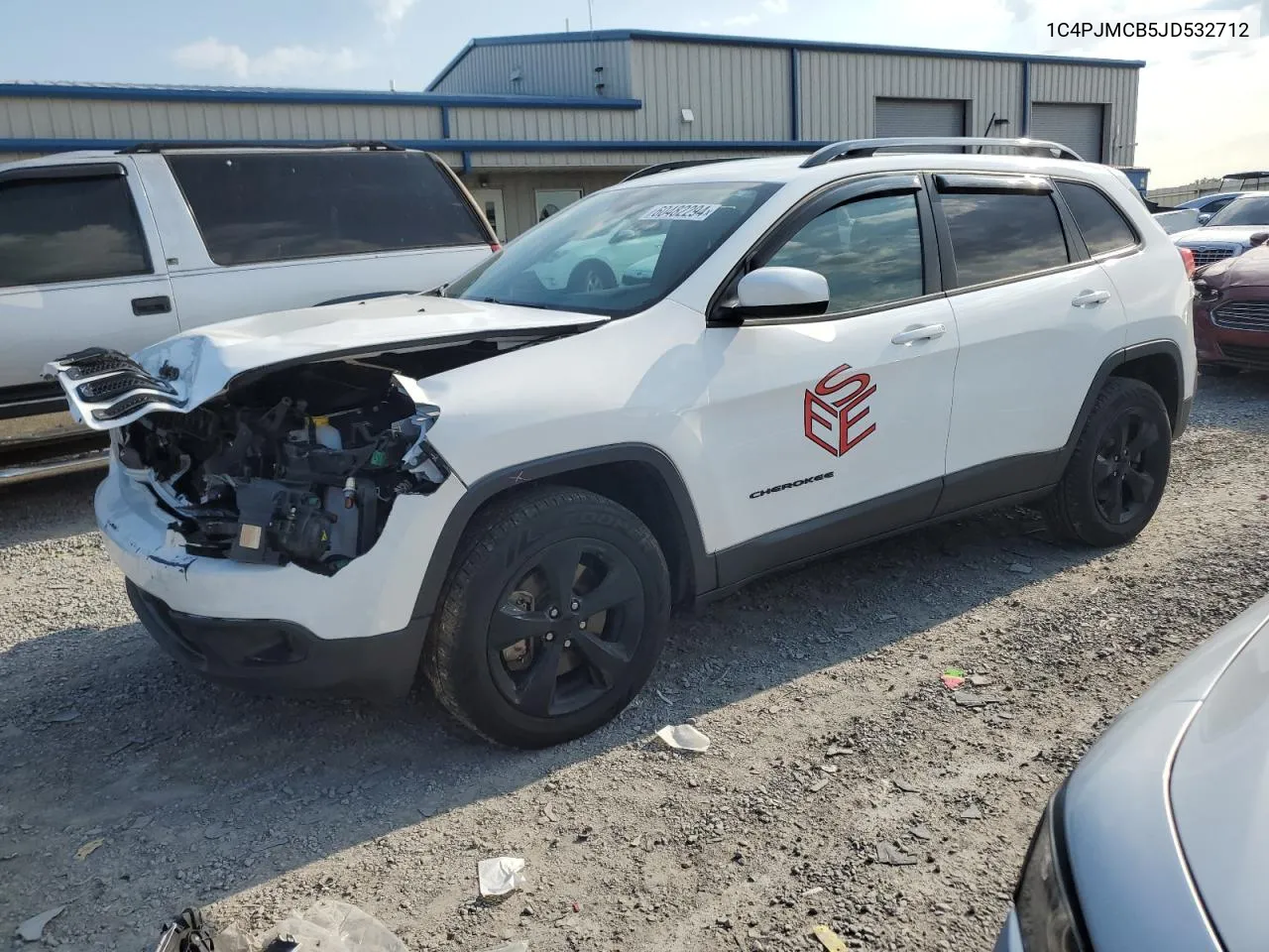 2018 Jeep Cherokee Latitude VIN: 1C4PJMCB5JD532712 Lot: 60482294