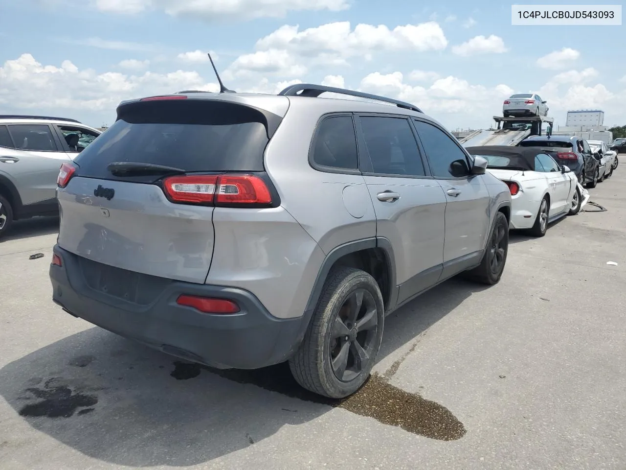 2018 Jeep Cherokee Latitude VIN: 1C4PJLCB0JD543093 Lot: 60702134