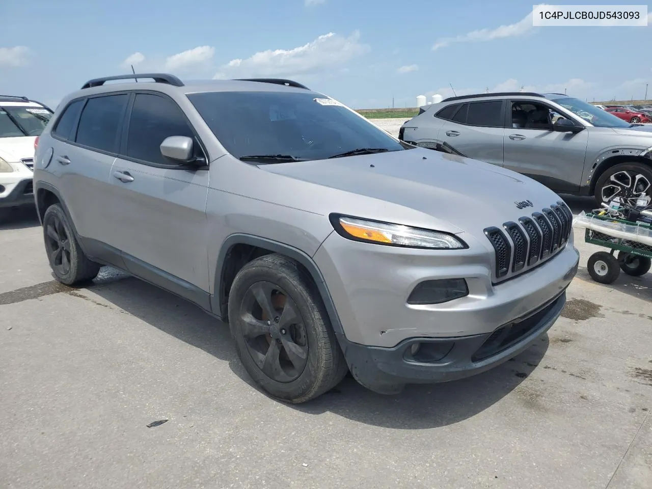 1C4PJLCB0JD543093 2018 Jeep Cherokee Latitude