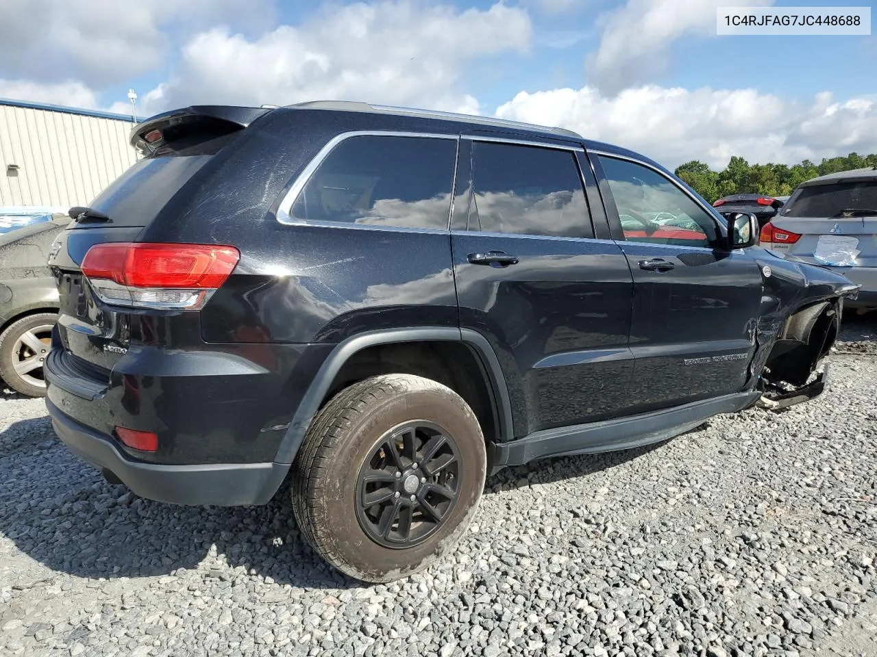 2018 Jeep Grand Cherokee Laredo VIN: 1C4RJFAG7JC448688 Lot: 60832584