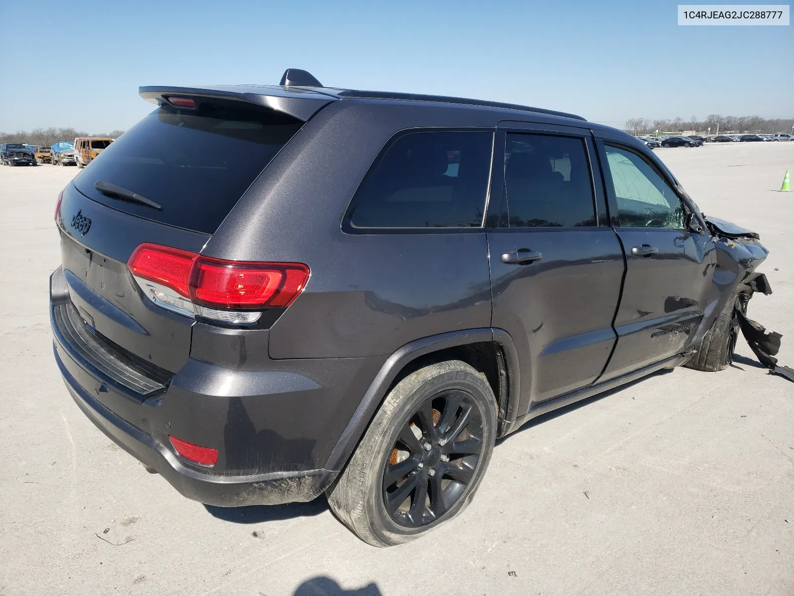 2018 Jeep Grand Cherokee Laredo VIN: 1C4RJEAG2JC288777 Lot: 60859554