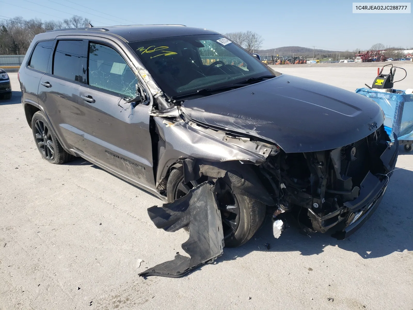 2018 Jeep Grand Cherokee Laredo VIN: 1C4RJEAG2JC288777 Lot: 60859554