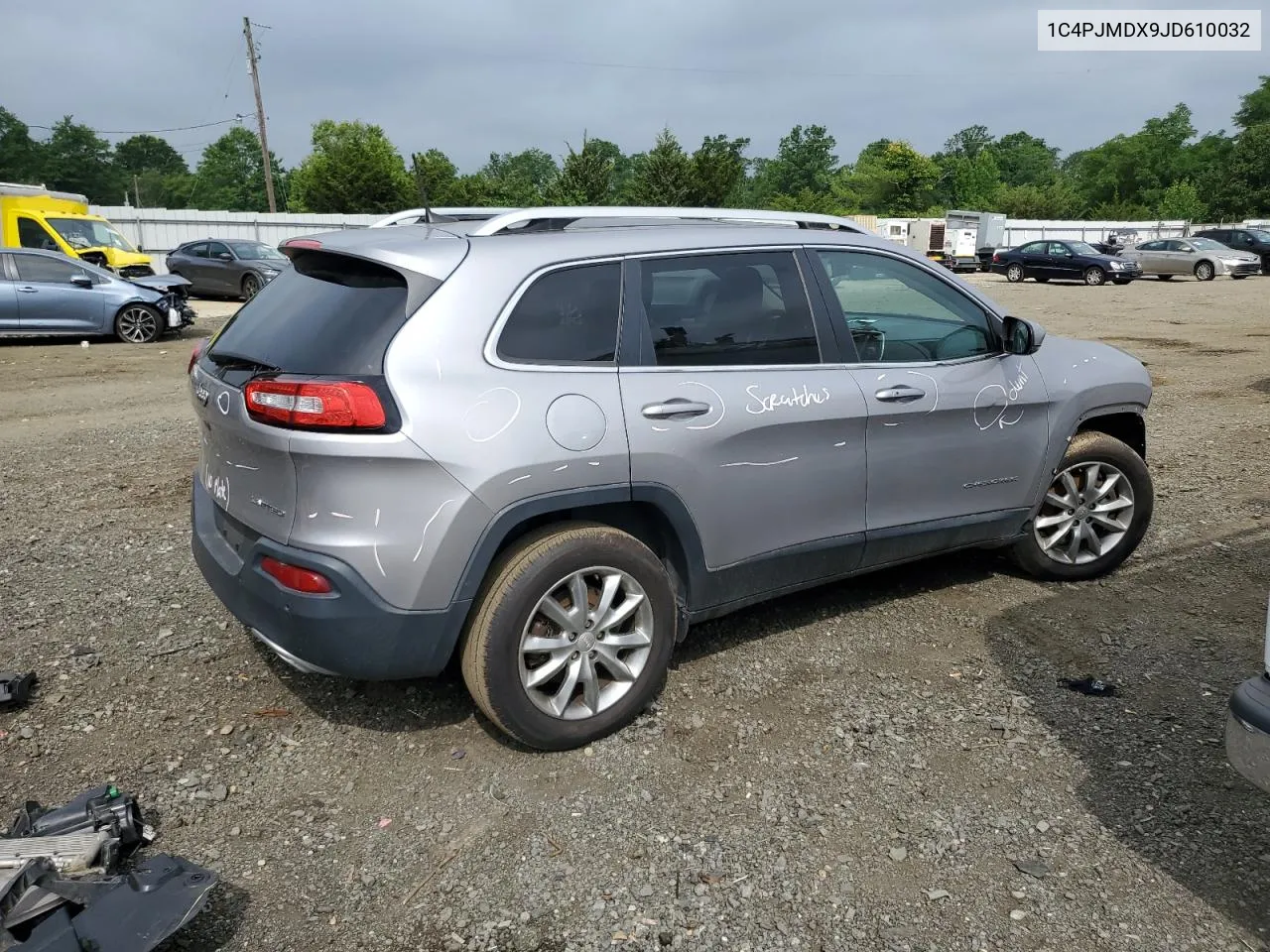 2018 Jeep Cherokee Limited VIN: 1C4PJMDX9JD610032 Lot: 60916744