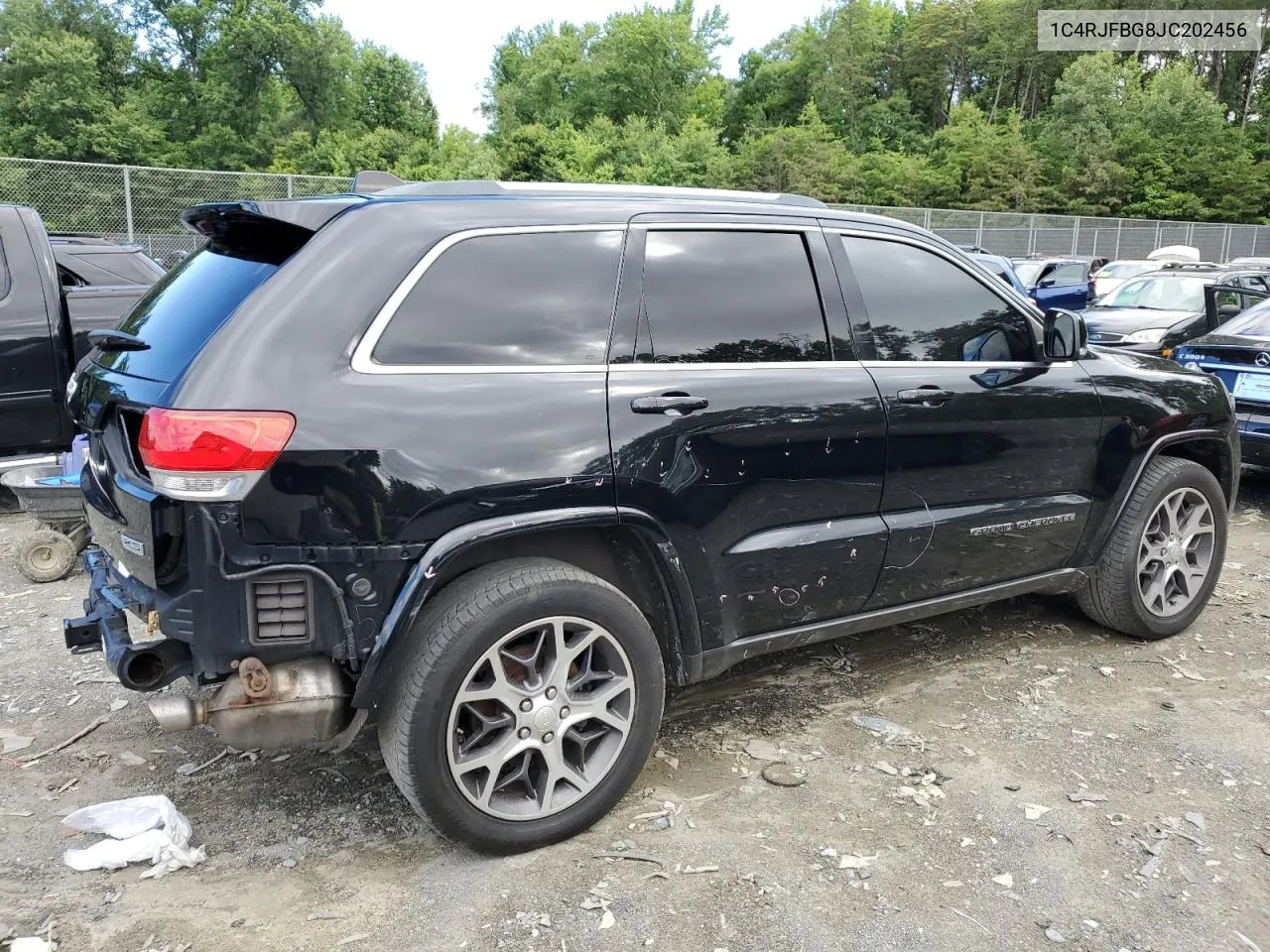 2018 Jeep Grand Cherokee Limited VIN: 1C4RJFBG8JC202456 Lot: 61100574