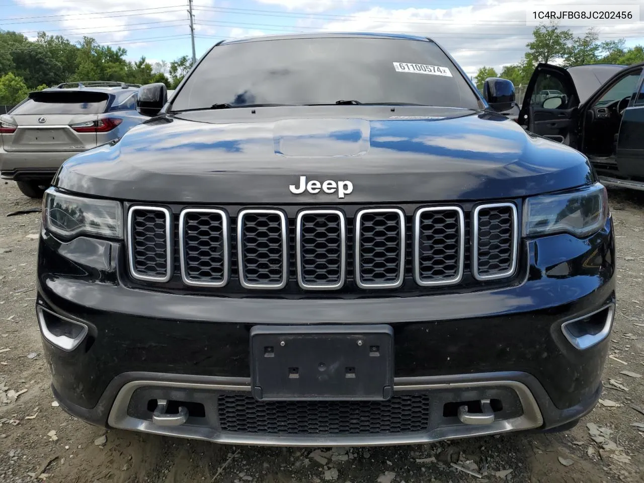 2018 Jeep Grand Cherokee Limited VIN: 1C4RJFBG8JC202456 Lot: 61100574