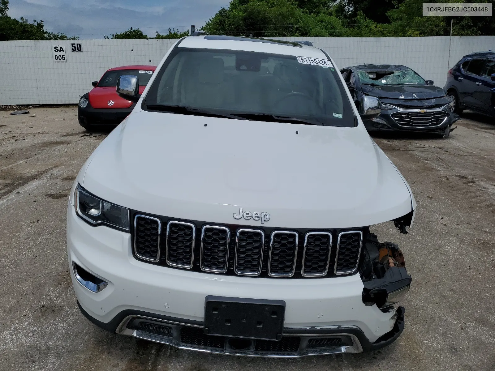 1C4RJFBG2JC503448 2018 Jeep Grand Cherokee Limited