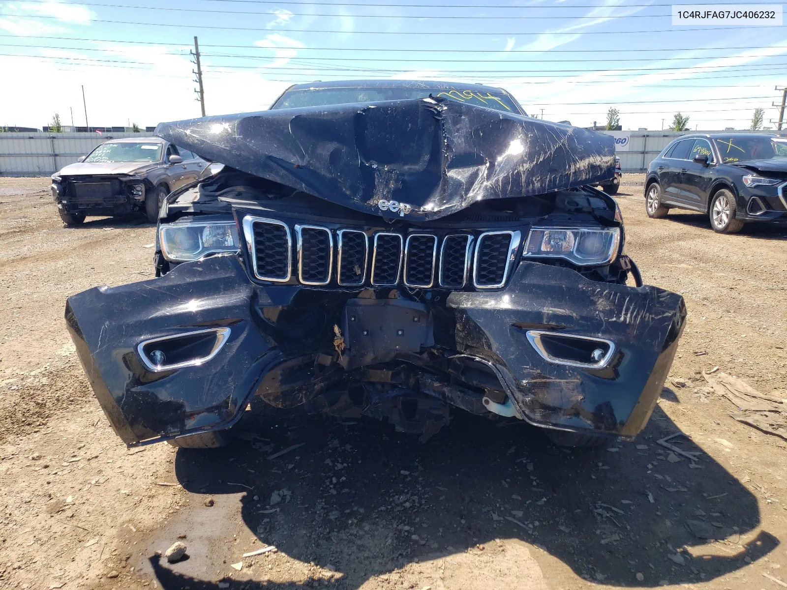 1C4RJFAG7JC406232 2018 Jeep Grand Cherokee Laredo