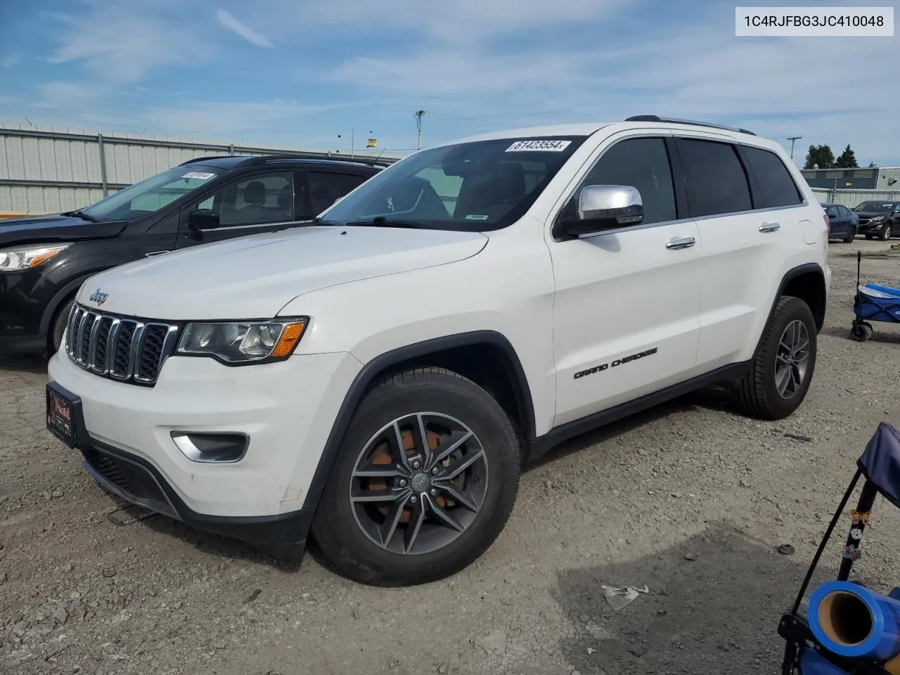 2018 Jeep Grand Cherokee Limited VIN: 1C4RJFBG3JC410048 Lot: 61423554