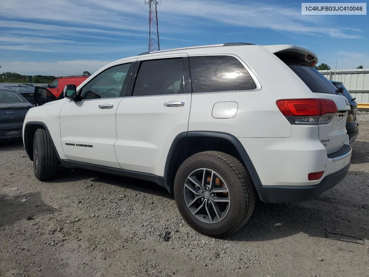 2018 Jeep Grand Cherokee Limited VIN: 1C4RJFBG3JC410048 Lot: 61423554