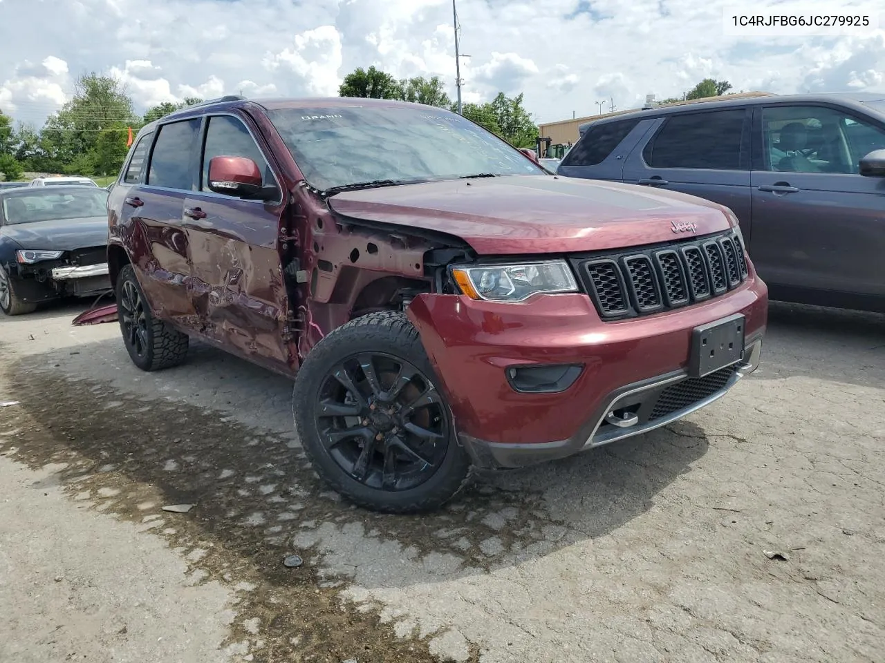 2018 Jeep Grand Cherokee Limited VIN: 1C4RJFBG6JC279925 Lot: 61509244