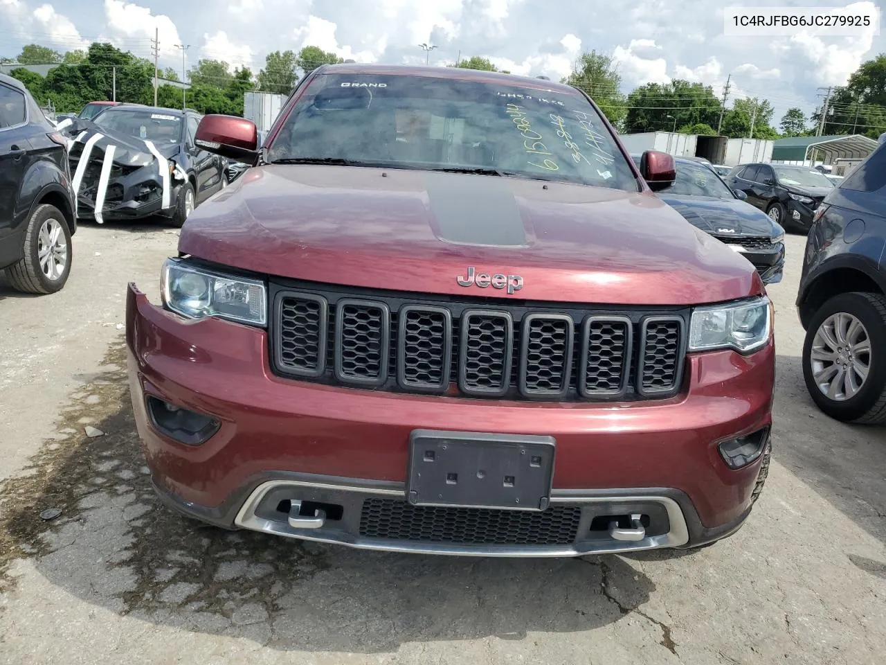 2018 Jeep Grand Cherokee Limited VIN: 1C4RJFBG6JC279925 Lot: 61509244