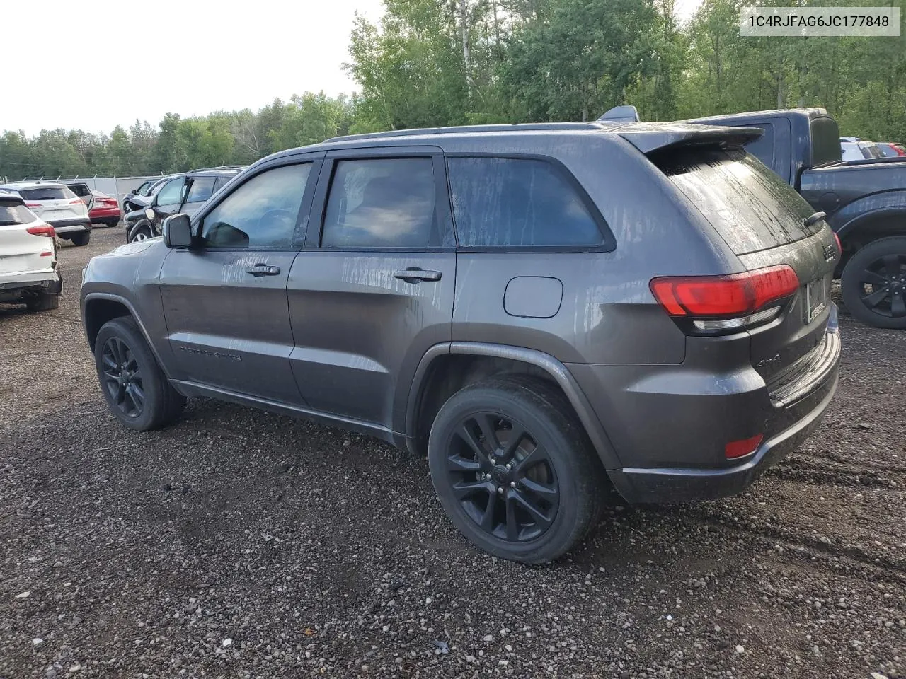 2018 Jeep Grand Cherokee Laredo VIN: 1C4RJFAG6JC177848 Lot: 61596854