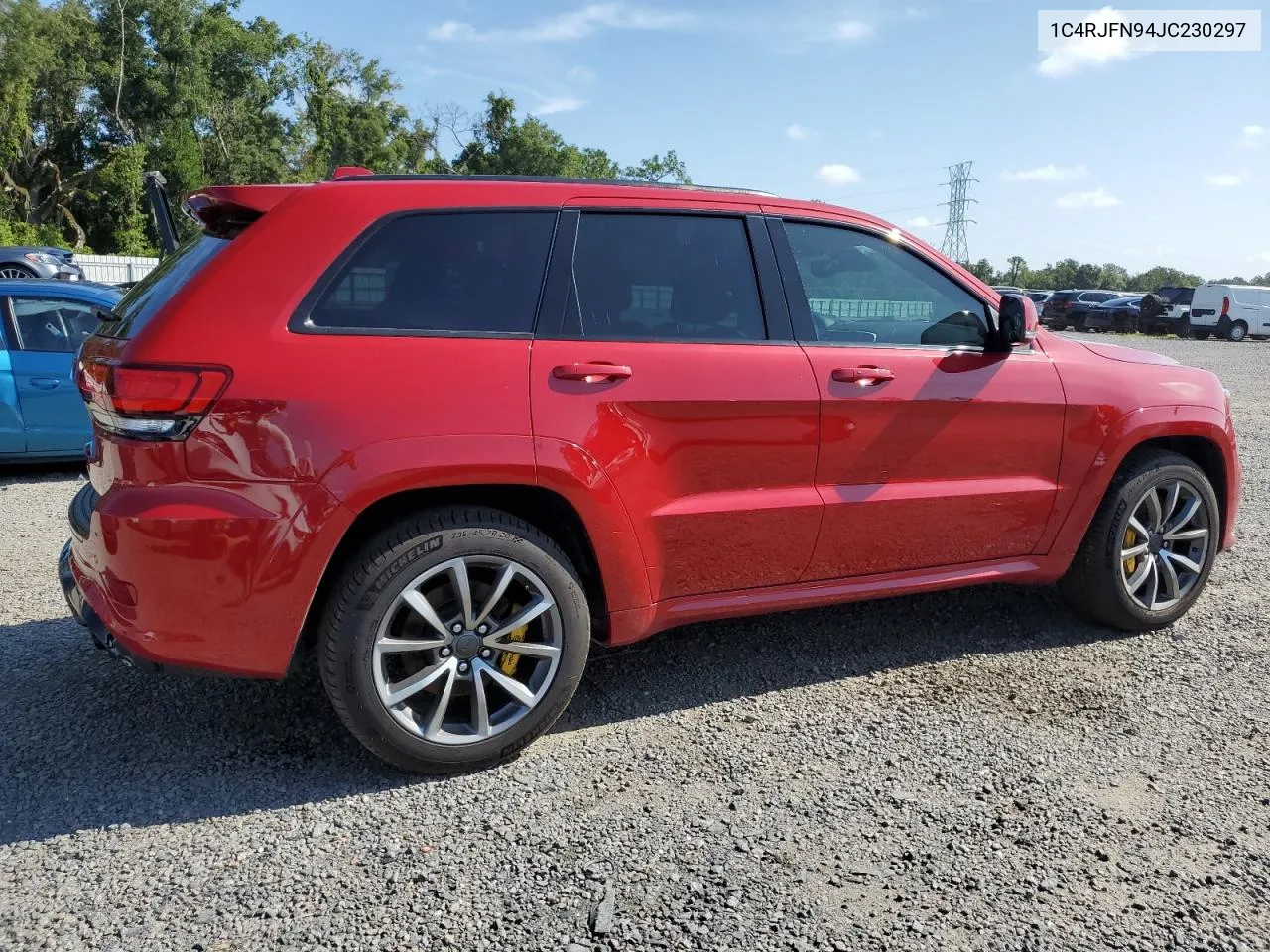 2018 Jeep Grand Cherokee Trackhawk VIN: 1C4RJFN94JC230297 Lot: 61634824