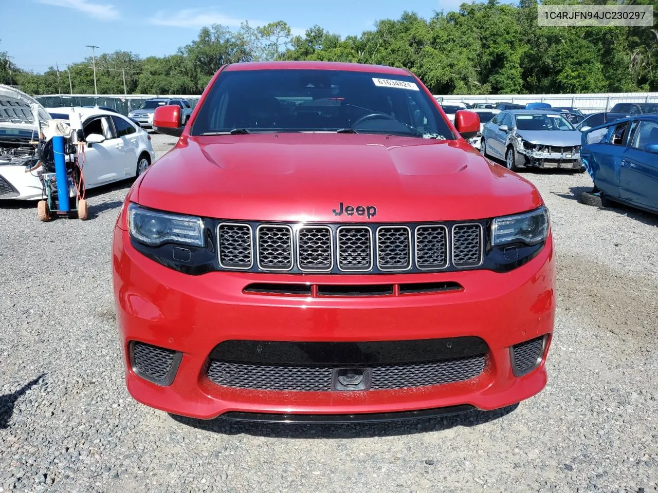 2018 Jeep Grand Cherokee Trackhawk VIN: 1C4RJFN94JC230297 Lot: 61634824