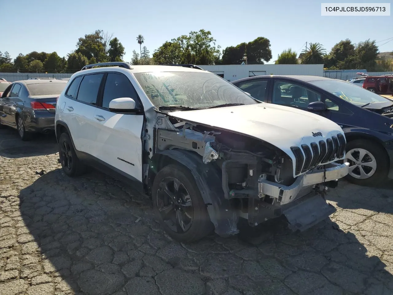 2018 Jeep Cherokee Latitude VIN: 1C4PJLCB5JD596713 Lot: 61647814