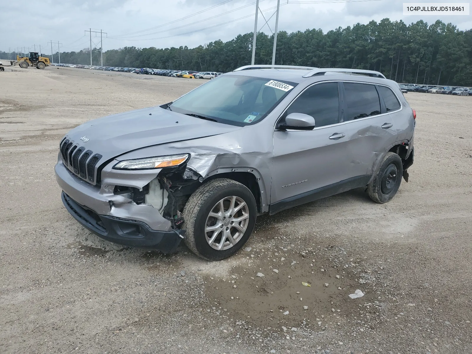 2018 Jeep Cherokee Latitude Plus VIN: 1C4PJLLBXJD518461 Lot: 61808534