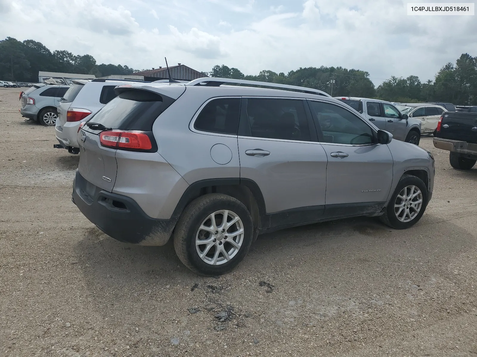 2018 Jeep Cherokee Latitude Plus VIN: 1C4PJLLBXJD518461 Lot: 61808534