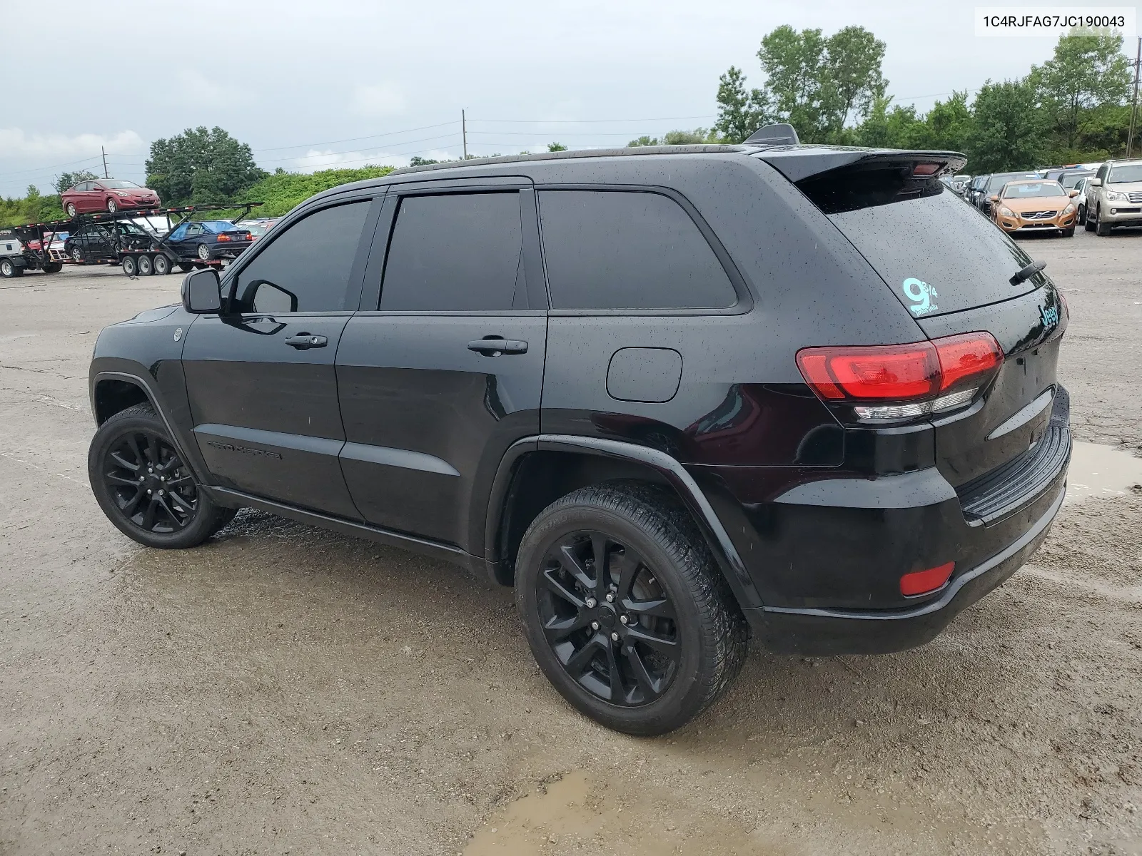 2018 Jeep Grand Cherokee Laredo VIN: 1C4RJFAG7JC190043 Lot: 61890474