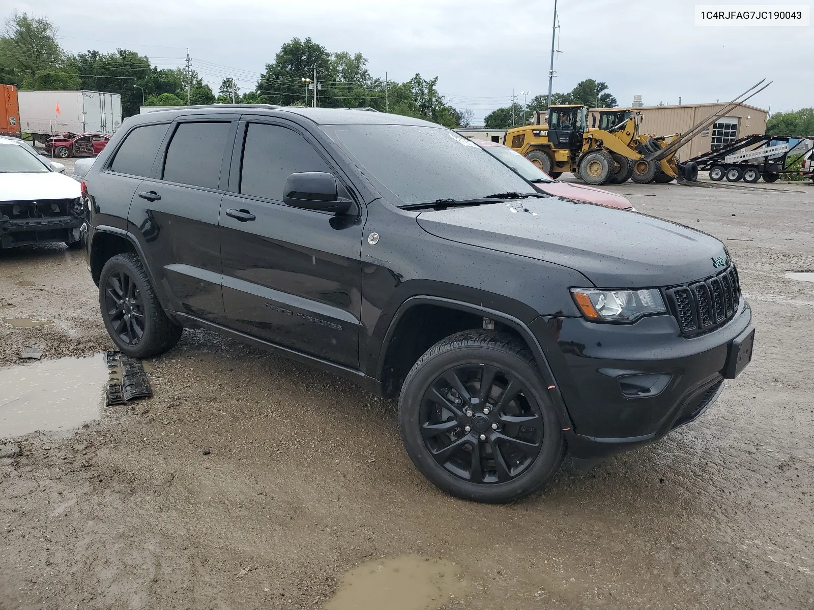 2018 Jeep Grand Cherokee Laredo VIN: 1C4RJFAG7JC190043 Lot: 61890474