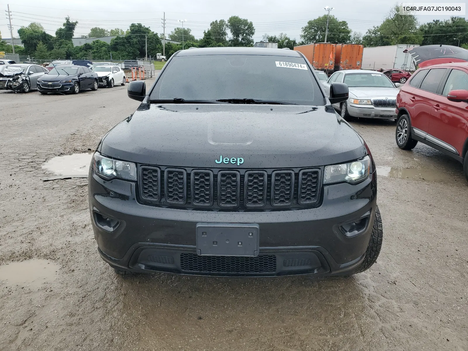 1C4RJFAG7JC190043 2018 Jeep Grand Cherokee Laredo