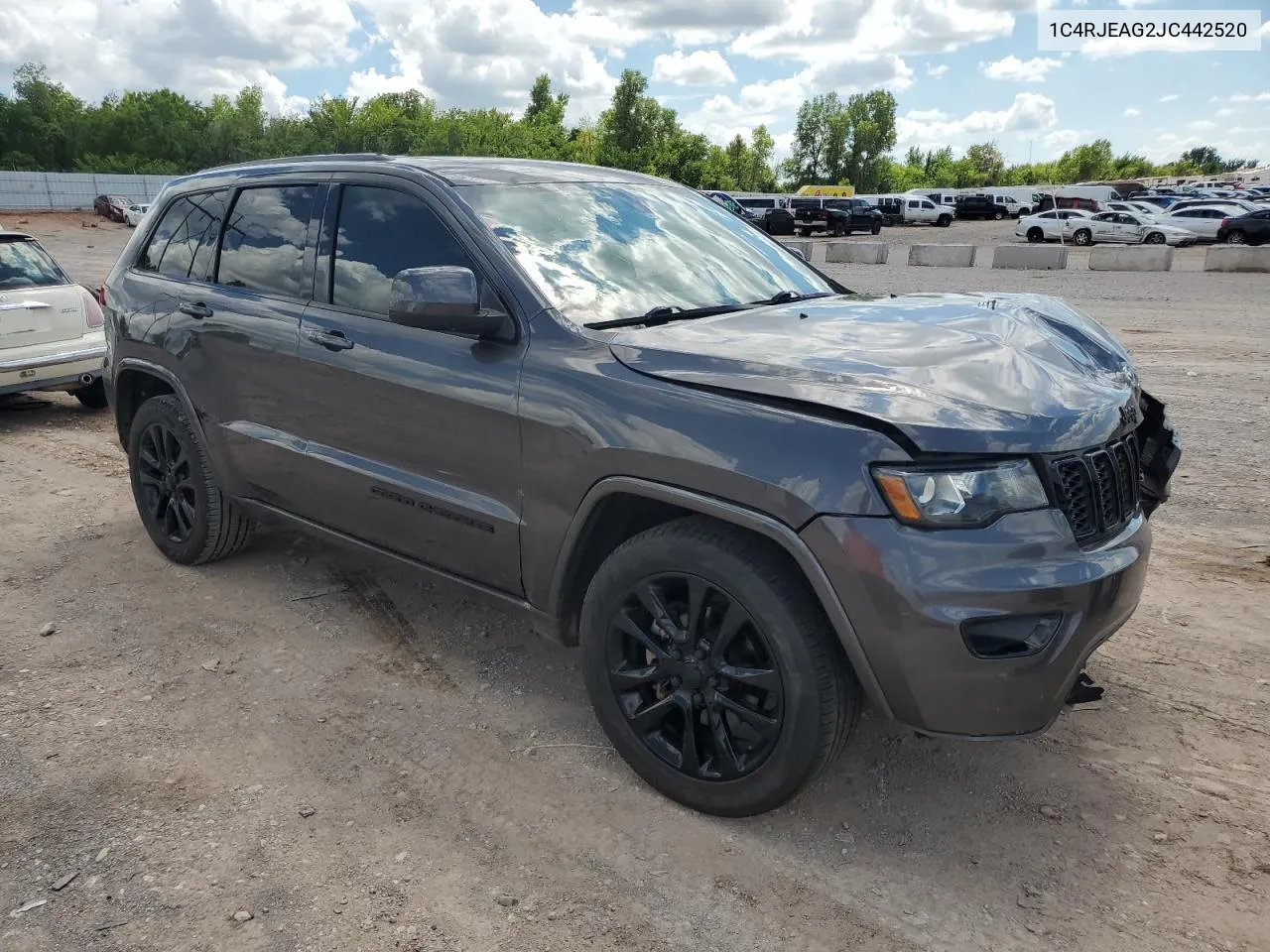 2018 Jeep Grand Cherokee Laredo VIN: 1C4RJEAG2JC442520 Lot: 61931514